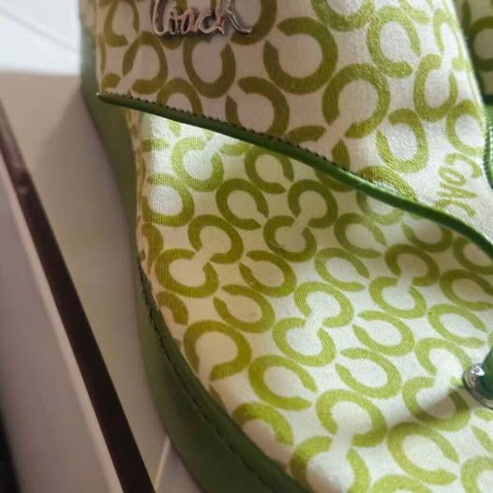 Coach Signature Wedge Sandals